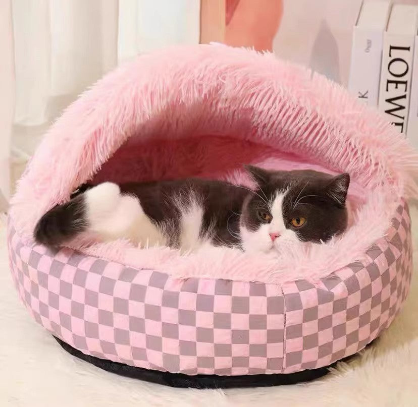 Pet Warm Diamond Quilt Closed Nest - PP12