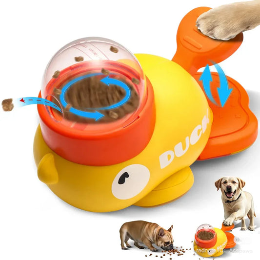 🐥 Trending Interactive Pet Feeder – Cute Duck Design!