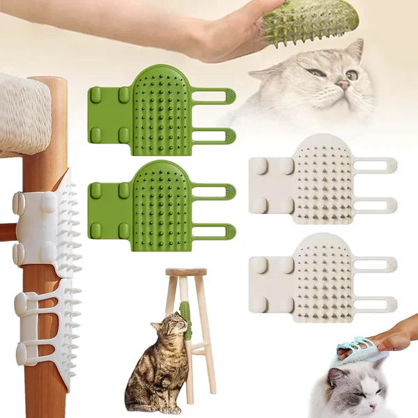 Cat Self Groomer Corner Scratcher 2pcs