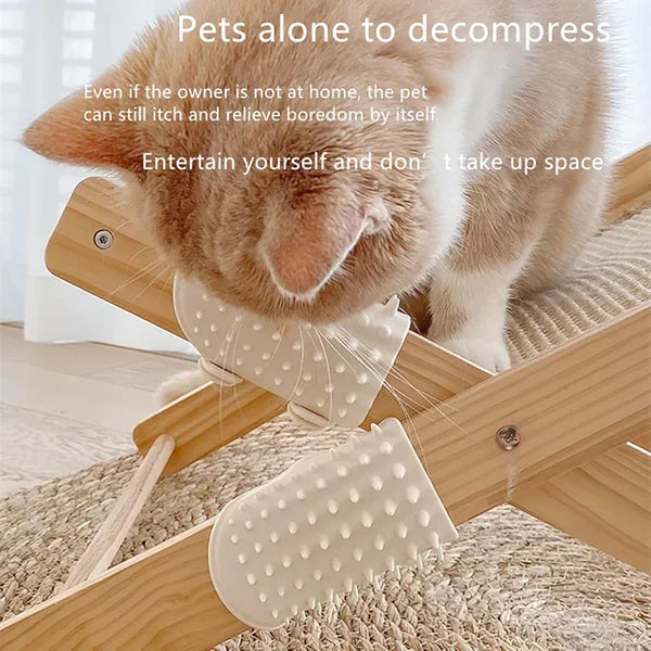 Cat Self Groomer Corner Scratcher 2pcs