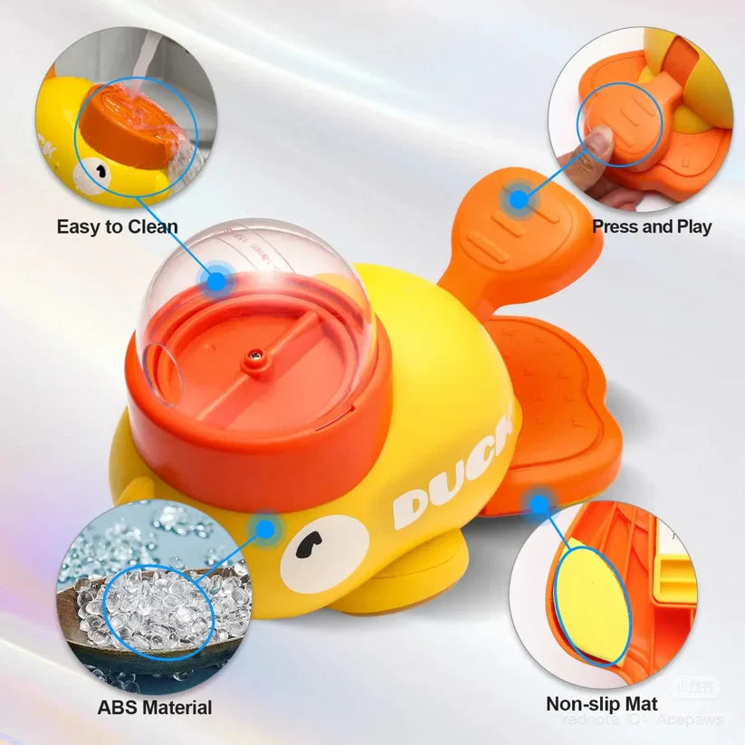 🐥 Trending Interactive Pet Feeder – Cute Duck Design!