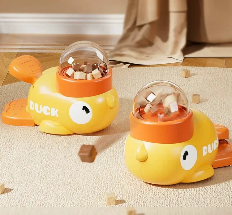 🐥 Trending Interactive Pet Feeder – Cute Duck Design!