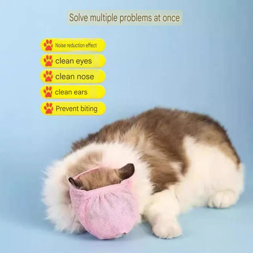Anti bite cat mask